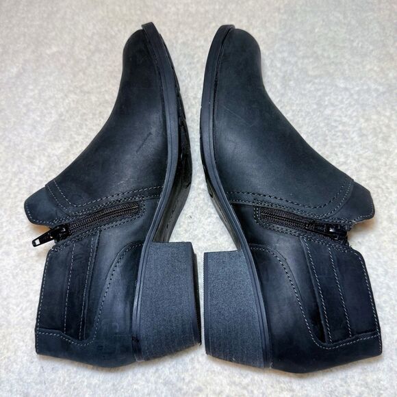 Clarks Collection Women's Charlten Grace Ankle Boot Oily Black US Size 8 - Picture 5 of 9